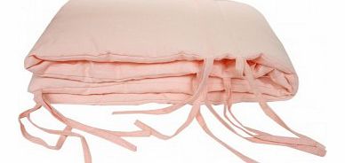Cot bumper pink `One size