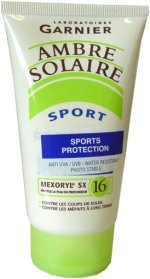 Laboratoire Garnier Ambre Solaire Sun Protector Sports Cream Gel 150ml SPF16 Non Greasy