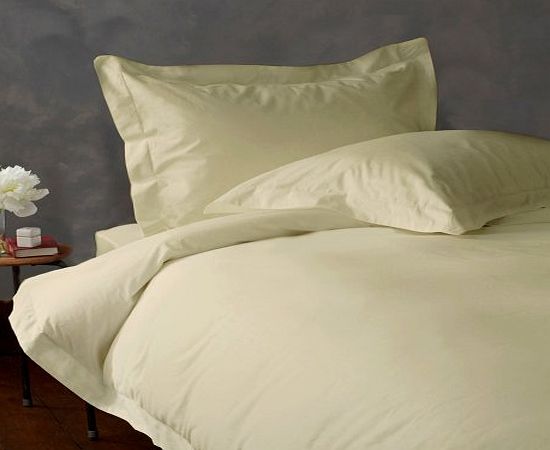 Lacasa Bedding 800 TC Egyptian cotton Flat Sheet Italian Finish Solid (UK King , Beige )