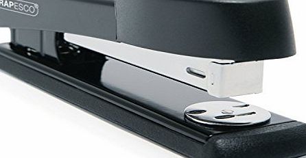 Lacasa Bedding Marlin Full Strip Traditional Metal Stapler, 25 Sheet Capacity Uses Staples 26 and 24/6 mm - Black