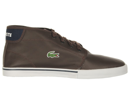 Lacoste Ampthill MB Brown/Dark Blue Leather