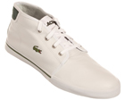 Ampthill MB White/Green Leather Trainers