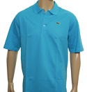 Aqua Pique Polo Shirt