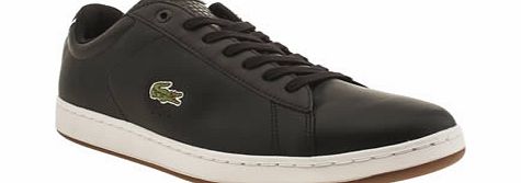 Lacoste Black Carnaby Evo Croc Trainers