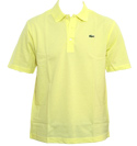 Canary Yellow Pique Polo Shirt