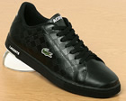 Lacoste Carnaby P2 Black/White Leather Trainers