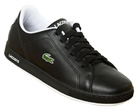 Lacoste Carnaby TN Black/White Leather Trainers
