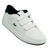 Lacoste Camden CLS PF White and Navy Trainers