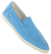 Lacoste Harrison 3 Light Blue Canvas Shoes