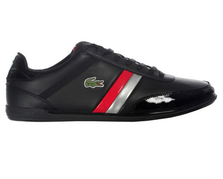 Lacoste Giron SSL Black Leather Trainers