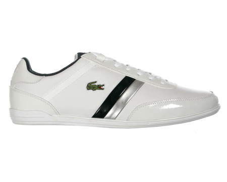 Lacoste Giron SSL White Leather Trainers