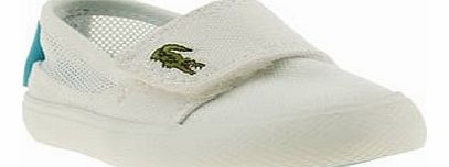Lacoste kids lacoste white marice girls toddler