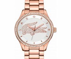 Lacoste Ladies Rose Gold Victoria Watch