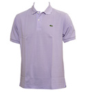 Lavender Pique Polo Shirt