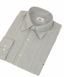 Light Grey Long Sleeve Cotton Shirt