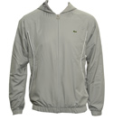 Light Grey Polyester Hooded Tracksuit