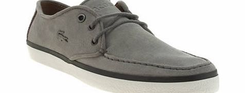 Lacoste Light Grey Sevrin 5 Trainers