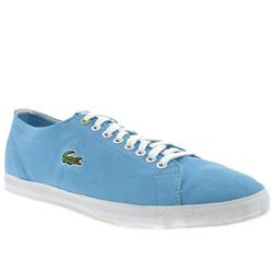 Lacoste Male Marcel Fabric Upper Fashion Trainers in Pale Blue