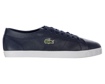 Lacoste Marcel LCR Dark Blue Leather Trainers