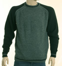 Lacoste Mens Grey Sweater With Large Croc in Material