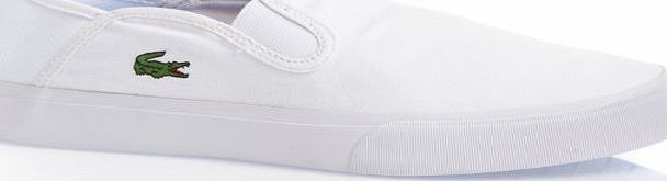 Lacoste Mens Lacoste Bellevue Slip Aur Shoes - White