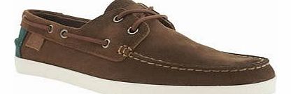 mens lacoste brown keelson shoes 3110056050