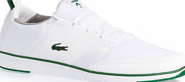 Lacoste Mens Lacoste L.ight Shoes - White/Green