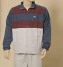 Lacoste Mens Lacoste Navy- Claret and Light Grey Tracksuit