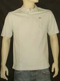 Lacoste Mens Pale Mint Green 3 Button Short Sleeve Cotton Polo Shirt