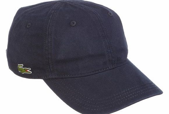 Lacoste Mens RK9811-00 Plain Baseball Cap, Blue (NAVY BLUE 166), One size (Manufacturer size: TU)