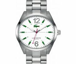 Lacoste Mens White and Silver Montreal Watch