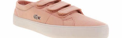 Lacoste pale pink marcel chunky girls junior