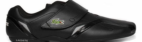 Protect LCR Black Leather Trainers