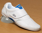 Protect Strap White/Blue Leather Trainers