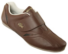 Lacoste Protect VT Brown Leather Trainers