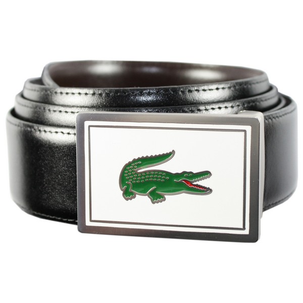 Lacoste Reversible Leather Jeans Belt by Lacoste 010611