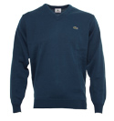 Sport Airforce Blue V Neck Sweater