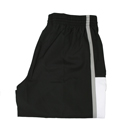 Sport Black Polyester Tennis Shorts