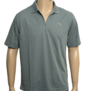 Sport Grey 1/4 Zip Polo Shirt