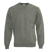 Sport Mid Grey V-Neck Sweater