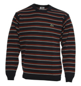 Sport Navy and Red Striped Sweater