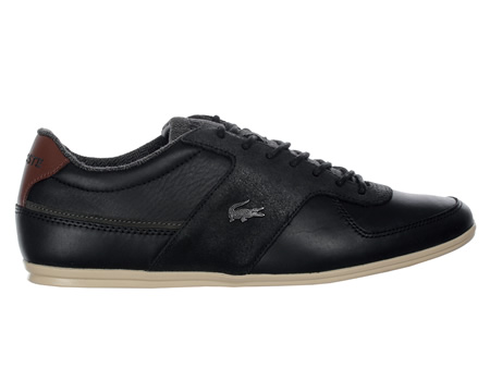 Taloire 14 Black Leather/Suede Trainers