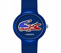 Lacoste USA Blue and Red Goa Watch