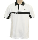 White and Black Polo Shirt