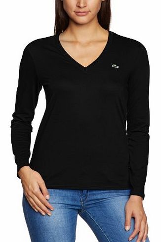 Womens Long - regular T-Shirt - Black - Schwarz (031) - 14 (Brand size: 40)