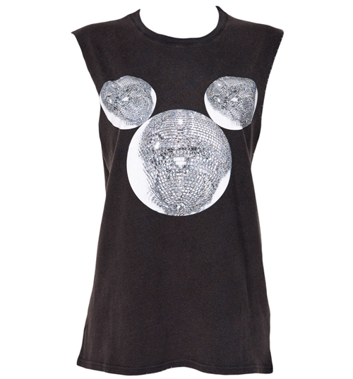 Armless Mickey Mouse Glitterball T-Shirt