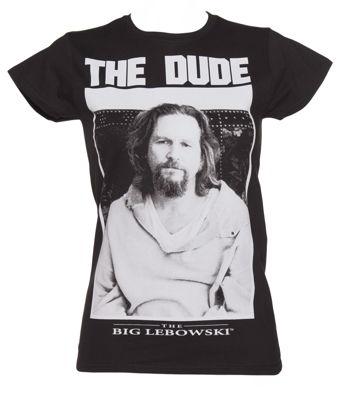 Black The Dude Big Lebowski T-Shirt
