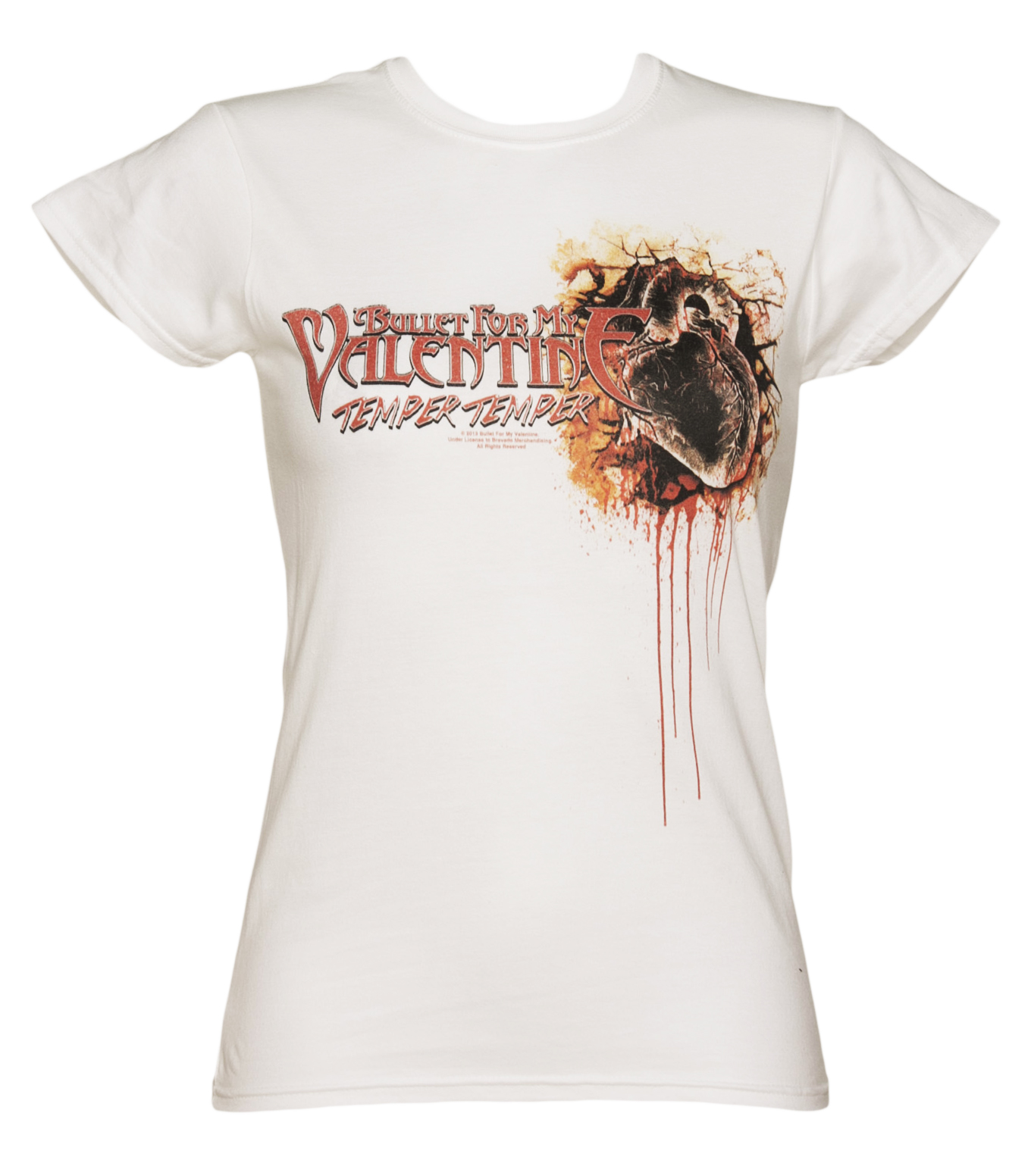 Bullet For My Valentine Dead Heart T-Shirt