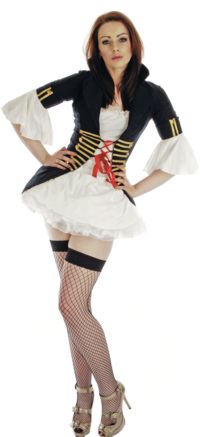 Ladies Costume: Buccaneer Girl (Size X-Small)