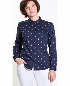 Ladies Cotton Blouse, Fuller Bust Fitting